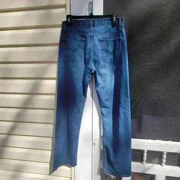 STUNNING LEVI'S WOMENS 505 REGULAR JEANS SZ 20 REG W30 x L30" Medium Wash - Picture 2 of 10